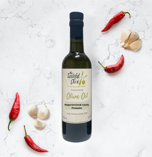 Peperoncino & Garlic Pressato Olive Oil