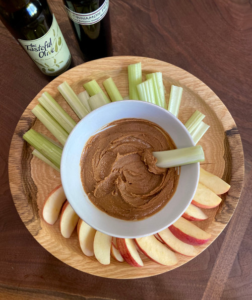 Cinnamon Pear Peanut Butter Dip
