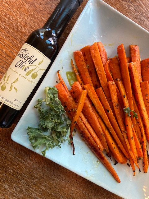 Garlic Roasted Carrots