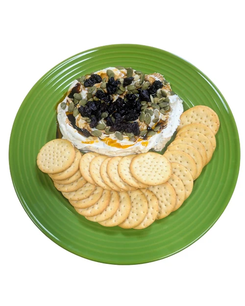 Whipped Cheese with Cherry & Harissa