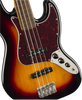 Squier Classic Vibe '60s Jazz Bass Fretless, Laurel Fingerboard - 3-Color Sunburst