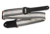 Taylor 2" Academy Jacquard Leather Guitar Strap - White/Black