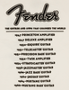 Fender® World Tour T-Shirt, Vintage White, M