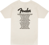 Fender World Tour T-Shirt, Vintage White, XL