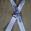 Colonial Leather Cross Printed 50mm Webbing Guitar Strap