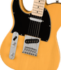 Squier  Affinity Series™ Telecaster® Left-Handed, Maple Fingerboard, Black Pickguard, Butterscotch Blonde