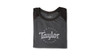 Taylor Ladies Baseball T, Black/Black Frost - Small