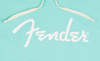 Fender Spaghetti Logo Hoodie, Daphne Blue, Large