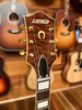Gretsch G6120TGQM-56 Limited Edition Quilt Classic Chet Atkins Hollow Body with Bigsby, Roundup Orange Stain Lacquer