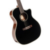 Cort Essence-GA4 Acoustic Guitar - Black Top Semi Gloss