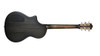 Katoh Hispania Thinline Hybrid Folk Steel String Guitar - Transparent Black