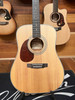 Cort Earth 70 Left Hand Dreadnought Acoustic Guitar - Open Pore Natural