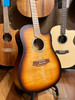 Cole Clark FL2EC-SSO-SUN FL Dreadnought 2 - Southern Silky Oak Sunburst