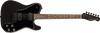 Squier FSR Affinity Series Telecaster Deluxe, Black Hardware, Matching Headstock, Metallic Black