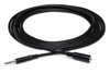 Hosa MHE-110 Headphone Extension Cable 3.5mm TRS Male to Female - 10ft