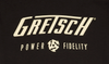 Gretsch Power & Fidelity Logo T-Shirt, Black, XXL