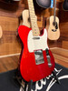 Pre-Owned Fender Standard Telecaster (Mexico), Maple Fingerboard, Chrome Red