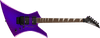 Jackson X Series Kelly KEX, Laurel Fingerboard, Deep Purple Metallic