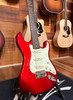 Pre-Owned SX VES34CAR 3/4 Size Electric Guitar w/bag - Candy Apple Red