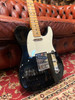 Pre-Owned Fender Mexican Standard Telecaster, Maple Fingerboard, Black (Gig Bag Included)