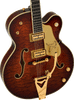 Gretsch G6136TGQM-59 Limited Edition Quilt Classic Falcon with Bigsby, Ebony Fingerboard, Forge Glow