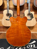 Pre-Owned Gretsch Electromatic LTD Flame Okoume Broadkaster Double-Cut with Bigsby, Rosewood Fingerboard, Roundup Orange with Case