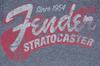 Fender Since 1954 Strat T-Shirt Blue, X-Large