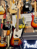 Return Stock Fender American Performer Mustang Bass, Rosewood Fingerboard, 3-Colour Sunburst
