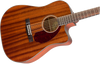 Fender CD-140SCE Dreadnought, Walnut Fingerboard, All-Mahogany w/Case