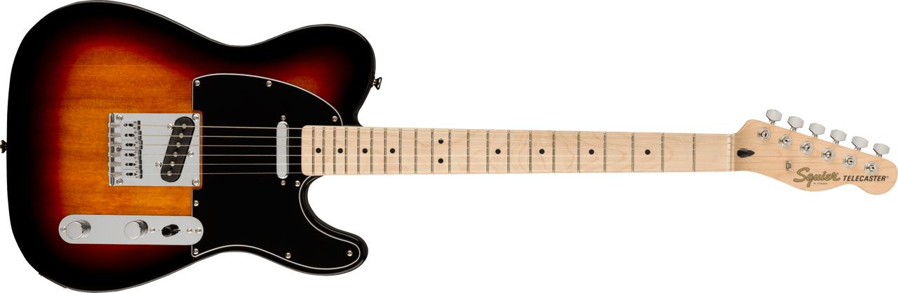 fender squire telecaster sunburst