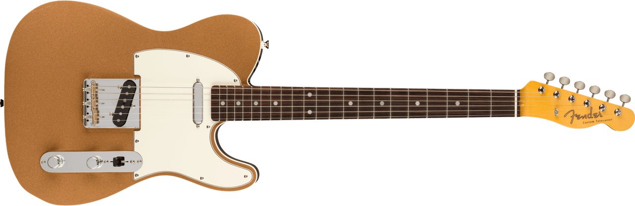 Custom Telecaster Guitar Kit - Gold Hardware, Maple Neck, Natural