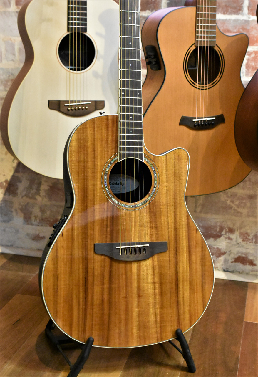 koa ovation guitar