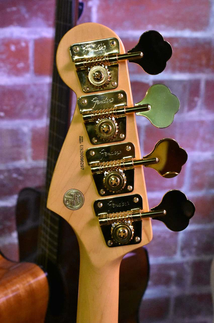 Fender 75th anniversary store commemorative jazz bass
