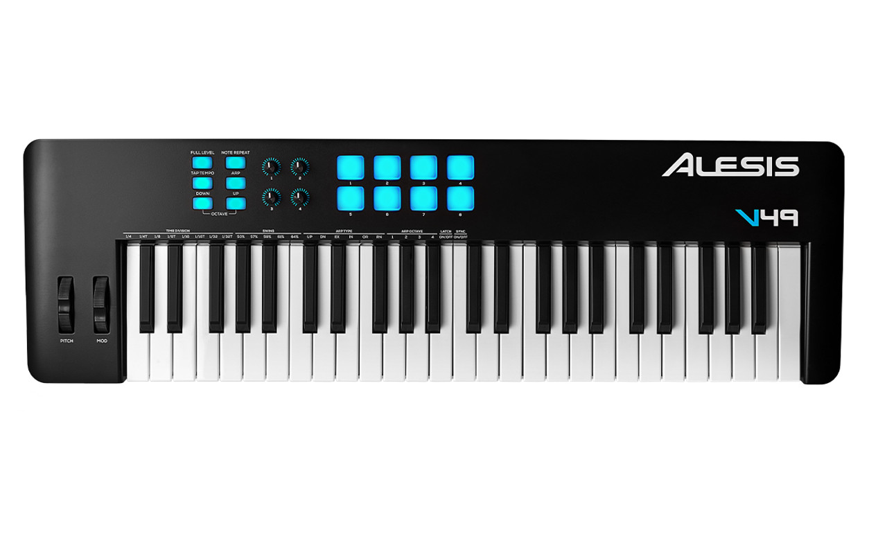 ALESIS V49 MKII 49-Key USB-MIDI Keyboard Controller