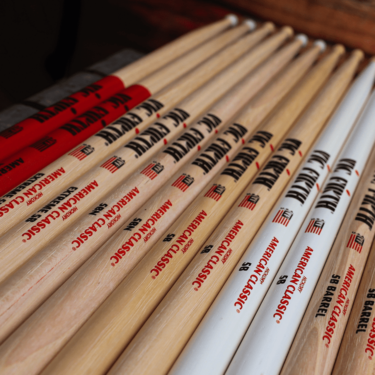 Vic Firth American Classic 5B Nylon Tip Drumsticks