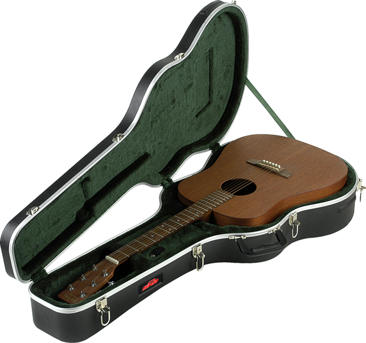 transparent guitar case