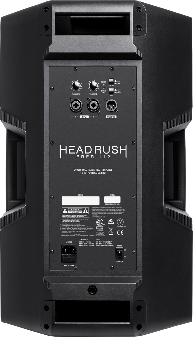 Headrush Frfr 112 2000 Watt 1x12 Powered Guitar Cabinet