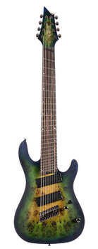 Cort KX508 Multi Scale II 8 String - Mariana Blue Burst