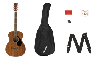Fender CC-60S Concert Pack V2, All-Mahogany