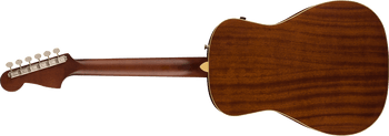 Fender Malibu Player, Walnut Fingerboard, White Pickguard, Fiesta Red