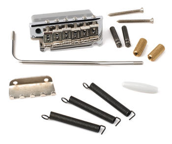 Fender American Standard Stratocaster Tremolo Bridge Assembly, Chrome Fender American Standard Stratocaster Tremolo Bridge Assembly, Chrome