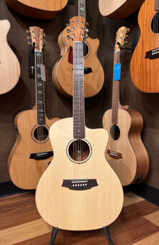 Cole Clark SAN1EC-SMAH Studio Grand Auditorium - Spruce Mahogany