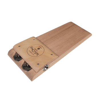 Wild Dog Silverback Stomp Box with Jingles - Tasmanian Oak