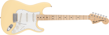 Fender Made in Japan Traditional 70s Stratocaster, Maple Fingerboard, Vintage White Fender Made in Japan Traditional 70s Stratocaster, Maple Fingerboard, Vintage White