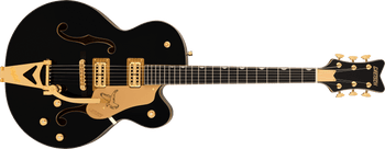 Gretsch Synchromatic Falcon Hollow Body Single-Cut with Bigsby, Ebony Fingerboard, Black