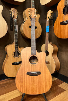 Cole Clark FL2EC-MMAHR - FL Dreadnought 2 - Mahogany with Rosewood Fretboard
