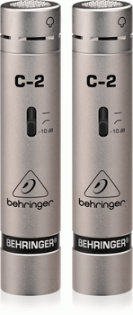 Behringer C-2 Matched Studio Condenser Microphones (Pair)