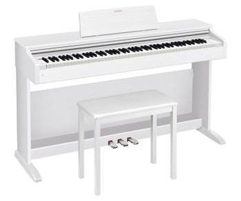 Casio AP-270 Digital Piano with Bench - White