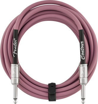 Fender Contour Instrument Cable, Burgundy Mist, 15'