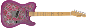 Fender Made in Japan Limited Telecaster, Maple Fingerboard, Pink Paisley